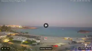 Thumbnail August 11, 2026 17:00 Ayia Napa Cyprus - Nissi Beach Panorama