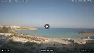 Thumbnail August 13, 2026 15:00 Ayia Napa Cyprus - Nissi Beach Panorama