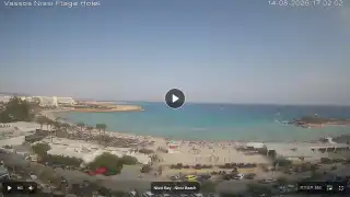 Thumbnail August 14, 2026 14:00 Ayia Napa Cyprus - Nissi Beach Panorama