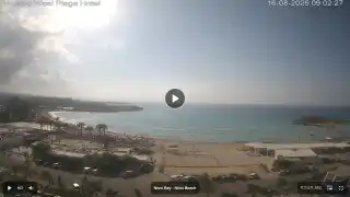 Thumbnail August 16, 2026 06:00 Ayia Napa Cyprus - Nissi Beach Panorama