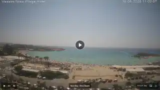 Thumbnail August 16, 2026 08:00 Ayia Napa Cyprus - Nissi Beach Panorama