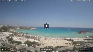Thumbnail August 17, 2026 11:00 Ayia Napa Cyprus - Nissi Beach Panorama