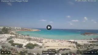 Thumbnail August 17, 2026 12:00 Ayia Napa Cyprus - Nissi Beach Panorama