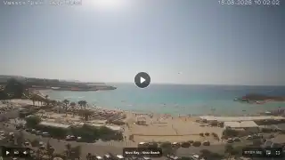 Thumbnail August 18, 2026 07:00 Ayia Napa Cyprus - Nissi Beach Panorama