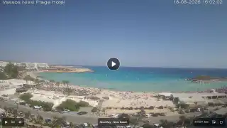 Thumbnail August 18, 2026 13:00 Ayia Napa Cyprus - Nissi Beach Panorama