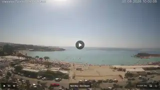 Thumbnail August 20, 2026 07:00 Ayia Napa Cyprus - Nissi Beach Panorama