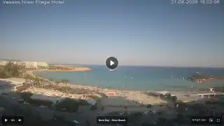 Thumbnail August 21, 2026 15:00 Ayia Napa Cyprus - Nissi Beach Panorama
