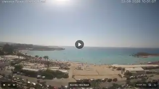 Thumbnail August 22, 2026 07:00 Ayia Napa Cyprus - Nissi Beach Panorama