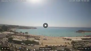 Thumbnail August 23, 2026 07:00 Ayia Napa Cyprus - Nissi Beach Panorama