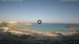 Thumbnail August 23, 2026 15:00 Ayia Napa Cyprus - Nissi Beach Panorama