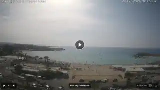 Thumbnail August 24, 2026 07:00 Ayia Napa Cyprus - Nissi Beach Panorama