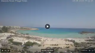 Thumbnail August 24, 2026 12:00 Ayia Napa Cyprus - Nissi Beach Panorama